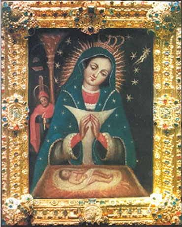More than 800,000 visit the 16th century image of Our Lady of Altagracia each year. (Image from the Dominican Consulate in Amsterdam) 