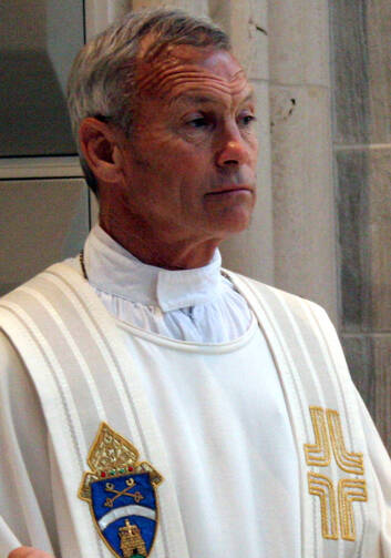 Father William Rowe, pictured in 2005 