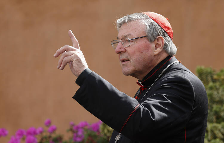 Cardinal Pell, prefect of Vatican's Secretariat for the Economy