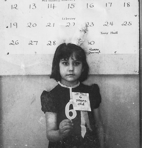 Alicia von Stamwitz at age 6 (Photo courtesy of the author)