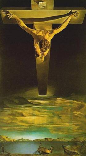 Christ of St. John of the Cross by Salvador Dali