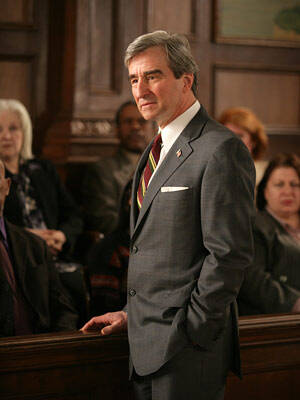 Does "Law & Order" prosecutor Jack McCoy know that crime is down?