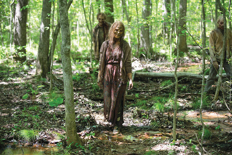OUT OF THE WOODS? Walkers on “The Walking Dead”