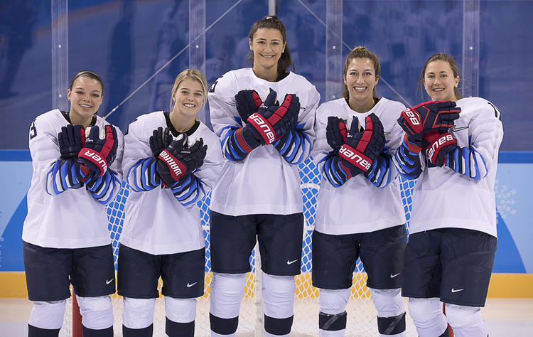 U.S. Olympic Women's Hockey Team Includes Five Boston College Players ...