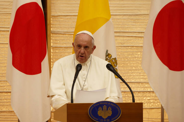 In Japan, Pope Francis Speaks Out Against The Destruction Caused By ...