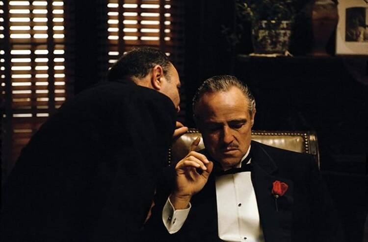 Marlon Brando as Vito Corleone in 'The Godfather' (IMDB)