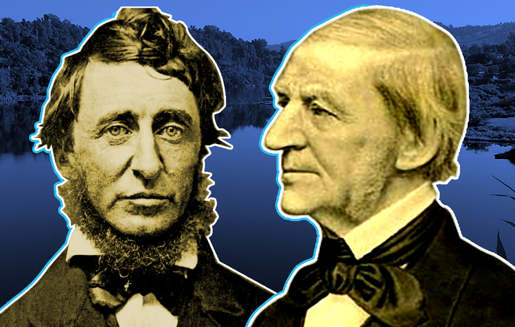 Ralph Waldo Emerson And Thoreau