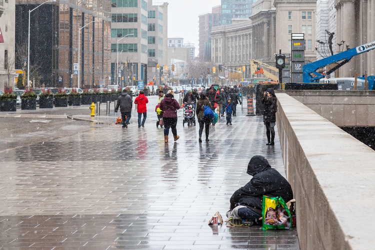 Frustrations Are Hard To Hide At A Vigil For The Homeless In Toronto   IStock 639908184  