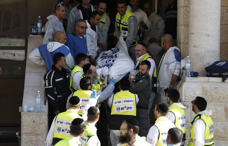 Four Killed In Jerusalem Synagogue Terror Attack | America Magazine